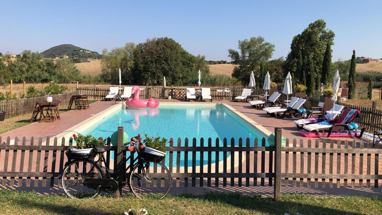 Bed And Breakfast Casale Del Sole Castellina Marittima Exterior foto