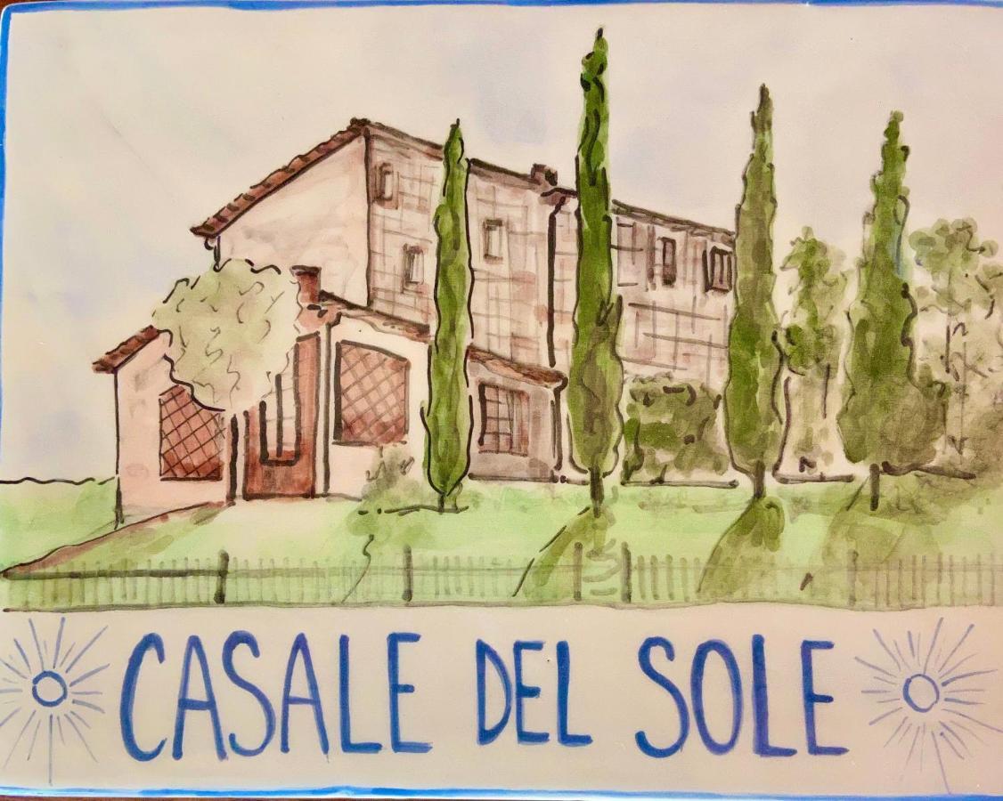 Bed And Breakfast Casale Del Sole Castellina Marittima Exterior foto